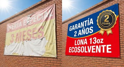 ¿Por qué tu publicidad exterior se destiñe tan rápido? (Y el secreto para que dure 2 años)